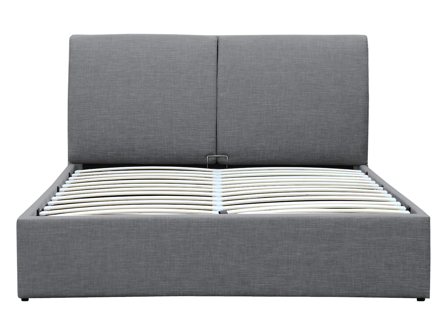 Lit coffre COMFY en tissu 140 x 190 cm - Vue de face
