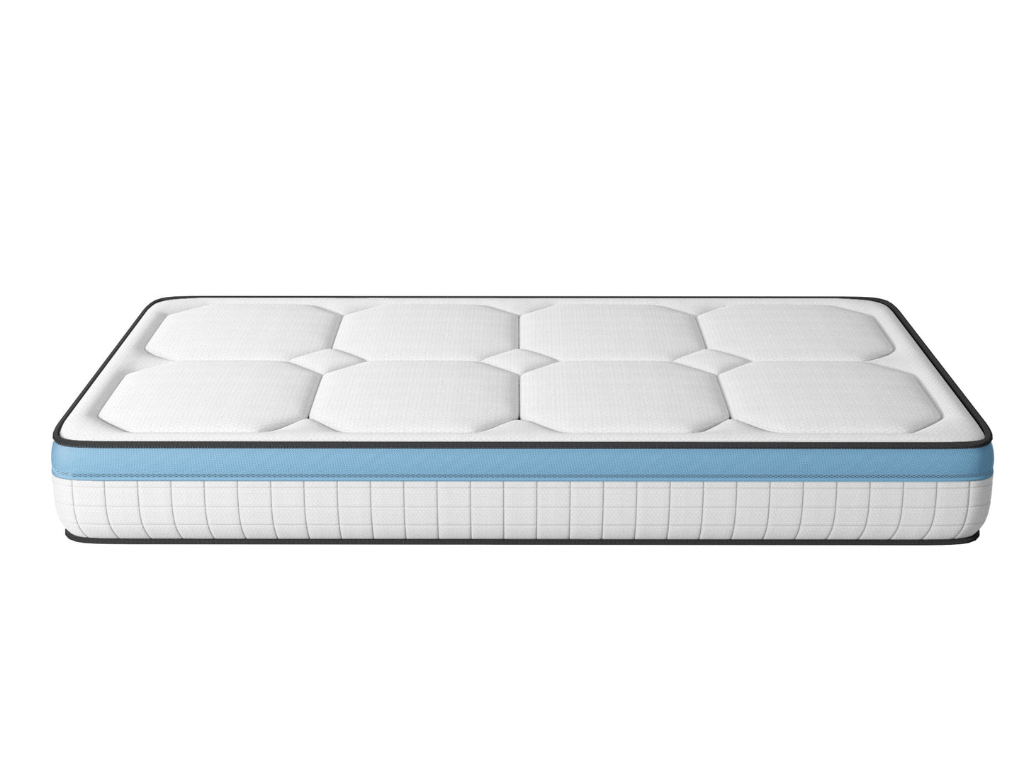 Matelas Gel Fresh Obed - 90 x 190 cm - Vue longueur