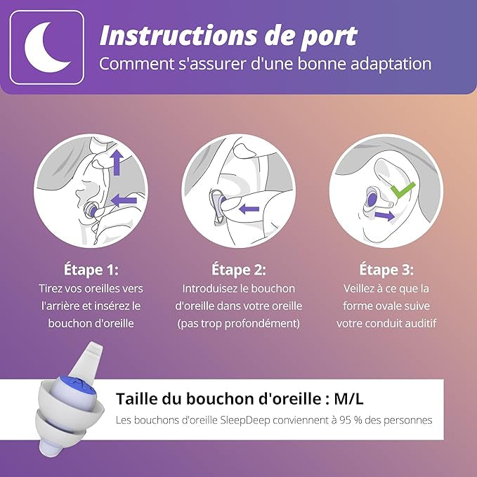 Bouchons dâOreilles SleepDeep
