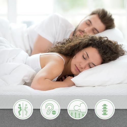 Matelas Réversible – Fibres de Bambou et Mousse Gel à Mémoire de Forme