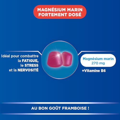 Magnésium 300 Marin | 300 mg de Magnésium Marin pour Réduire le Stress et la Fatigue