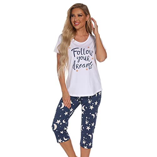 Pyjama Femme Coton Manche Courte