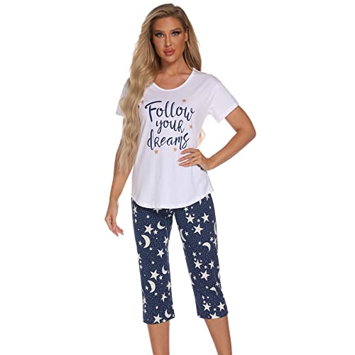 Pyjama Femme Coton Manche Courte