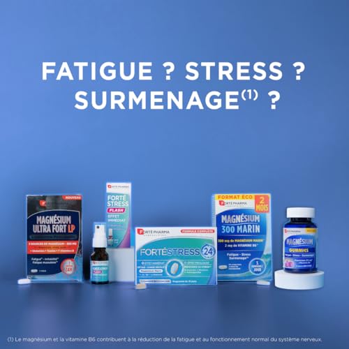 Magnésium 300 Marin | 300 mg de Magnésium Marin pour Réduire le Stress et la Fatigue