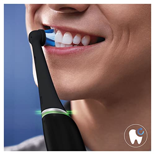 Oral-B iO Ultimate Clean Brossettes Noires | Lot de 8