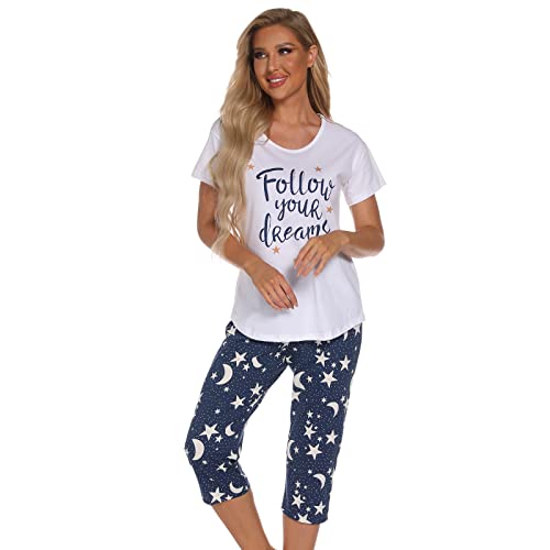 Pyjama Femme Coton Manche Courte