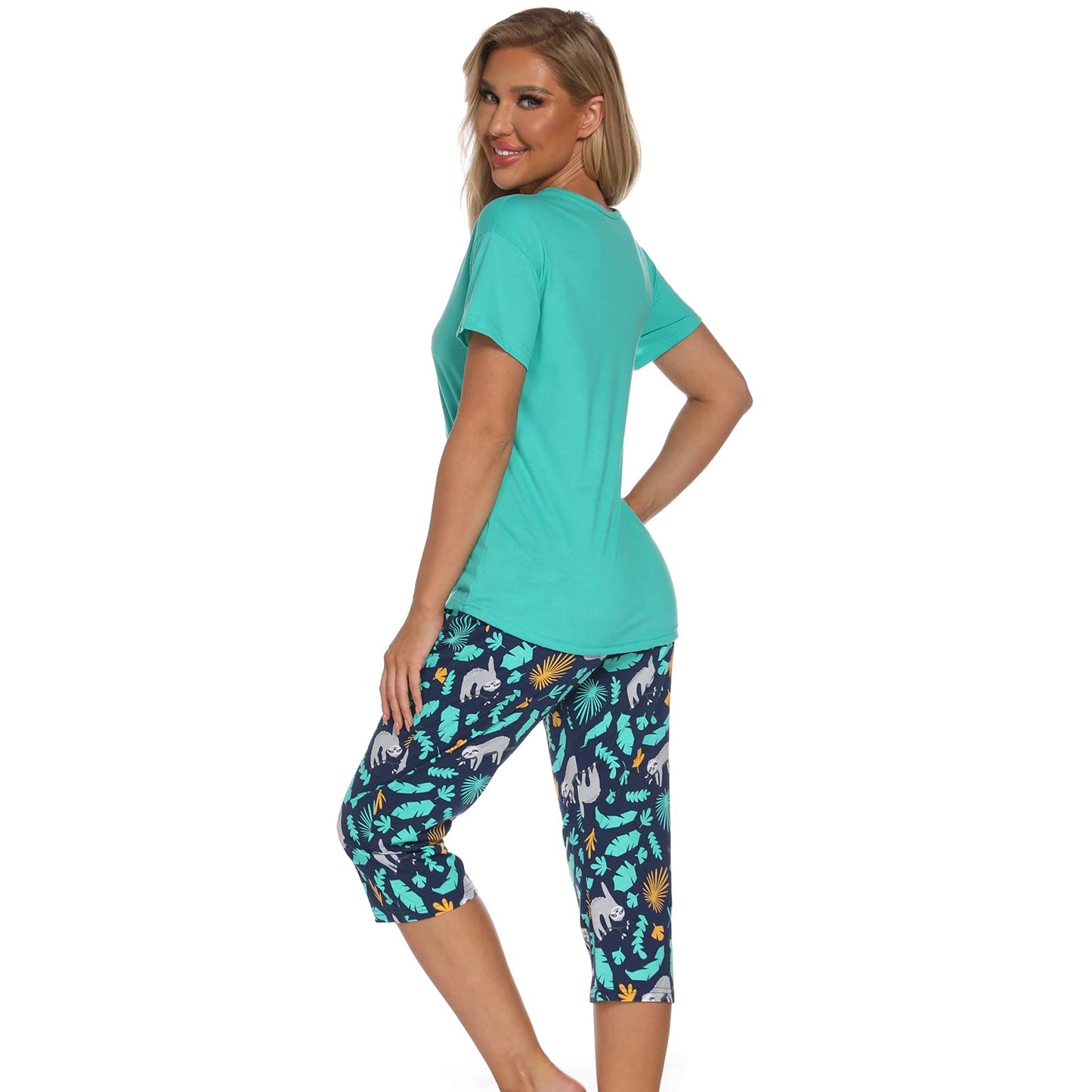 Pyjama Femme Coton Manche Courte
