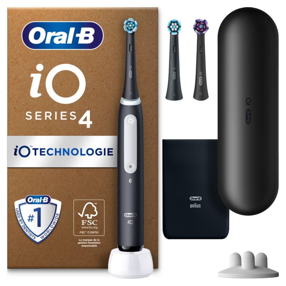 Oral-B iO Series 4 Plus Edition Brosse à dents électrique + 3 brosses à dents