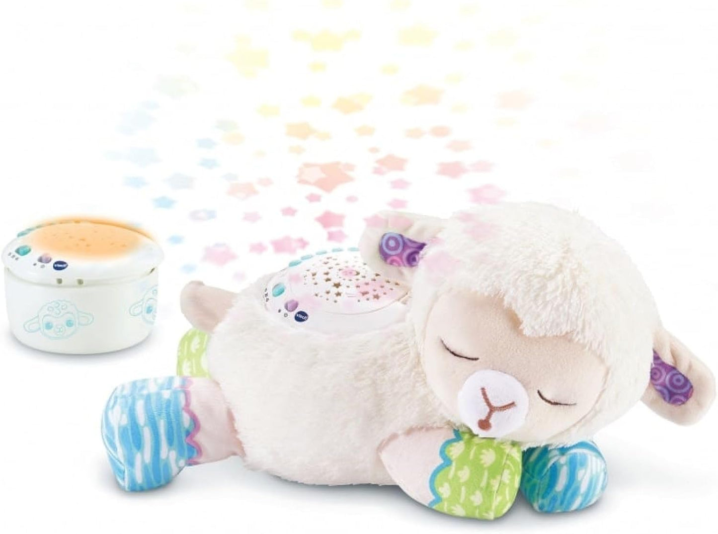 VTech - Lumi Mouton Nuit Étoilée 3 en 1 | Veilleuse & Peluche Bébé 🌙✨