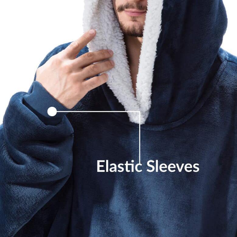 Sweat à Capuche Couverture | à Manches Unisexe