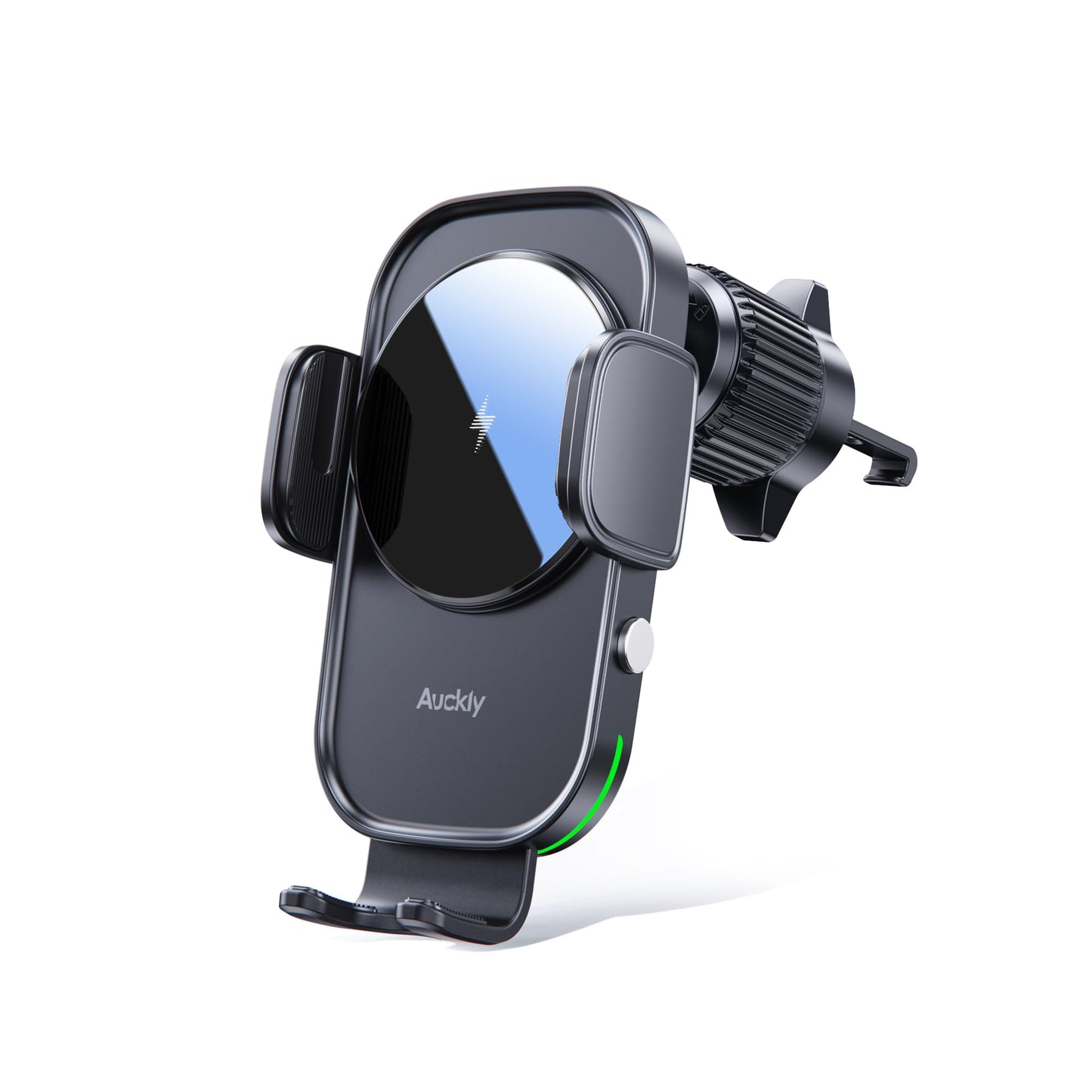 Auckly 15w Support Telephone Voiture Induction,【60W QC3.0】 Chargeur Induction Voiture Rapide Clip Chargeur sans Fil Voiture pour iPhone 15 14 13 12 Pro Max Mini Plus Samsung