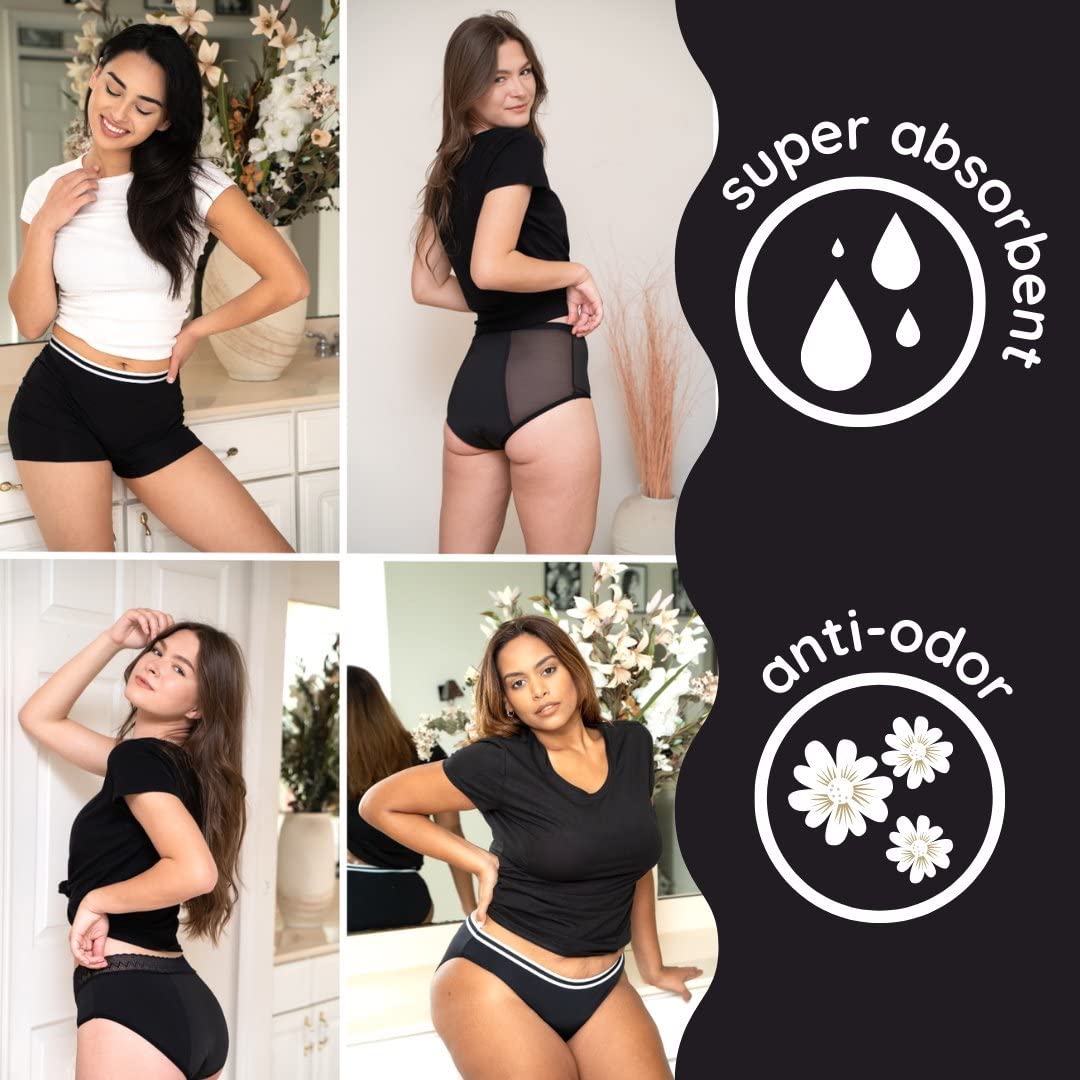 Culotte Menstruelle Absorbante | Protection Écologique et Confortable