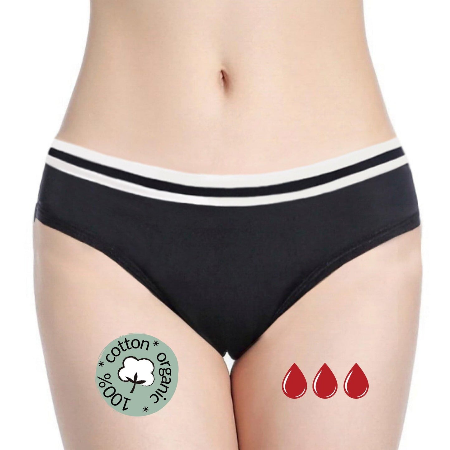 Culotte Menstruelle Absorbante | Protection Écologique et Confortable
