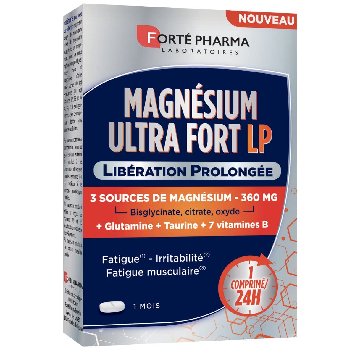 Magnésium 300 Marin | 300 mg de Magnésium Marin pour Réduire le Stress et la Fatigue