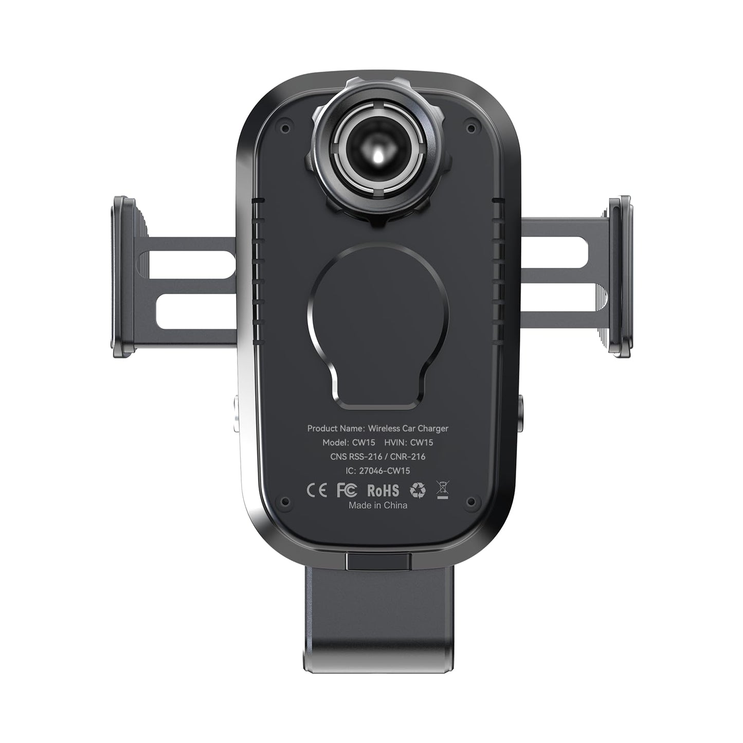 Auckly 15w Support Telephone Voiture Induction,【60W QC3.0】 Chargeur Induction Voiture Rapide Clip Chargeur sans Fil Voiture pour iPhone 15 14 13 12 Pro Max Mini Plus Samsung