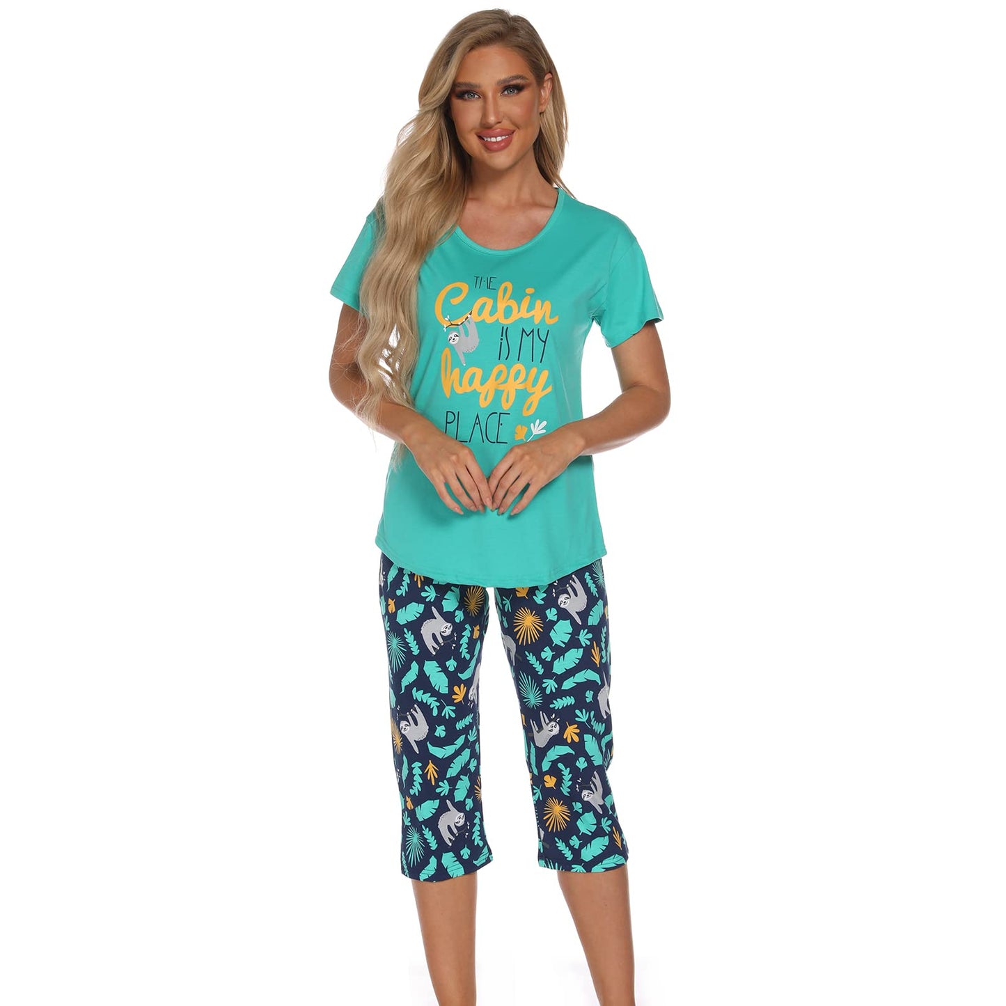 Pyjama Femme Coton Manche Courte
