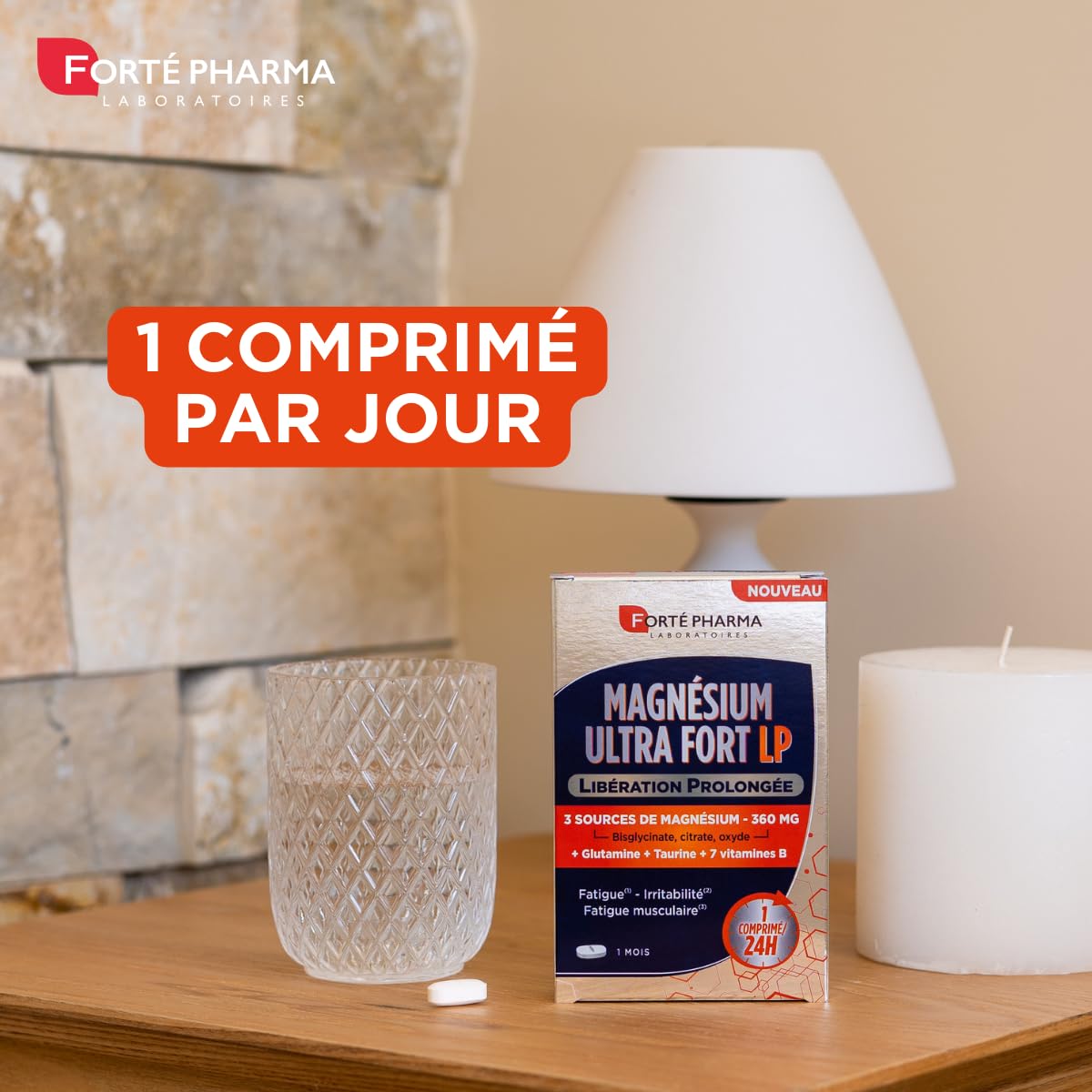 Magnésium 300 Marin | 300 mg de Magnésium Marin pour Réduire le Stress et la Fatigue