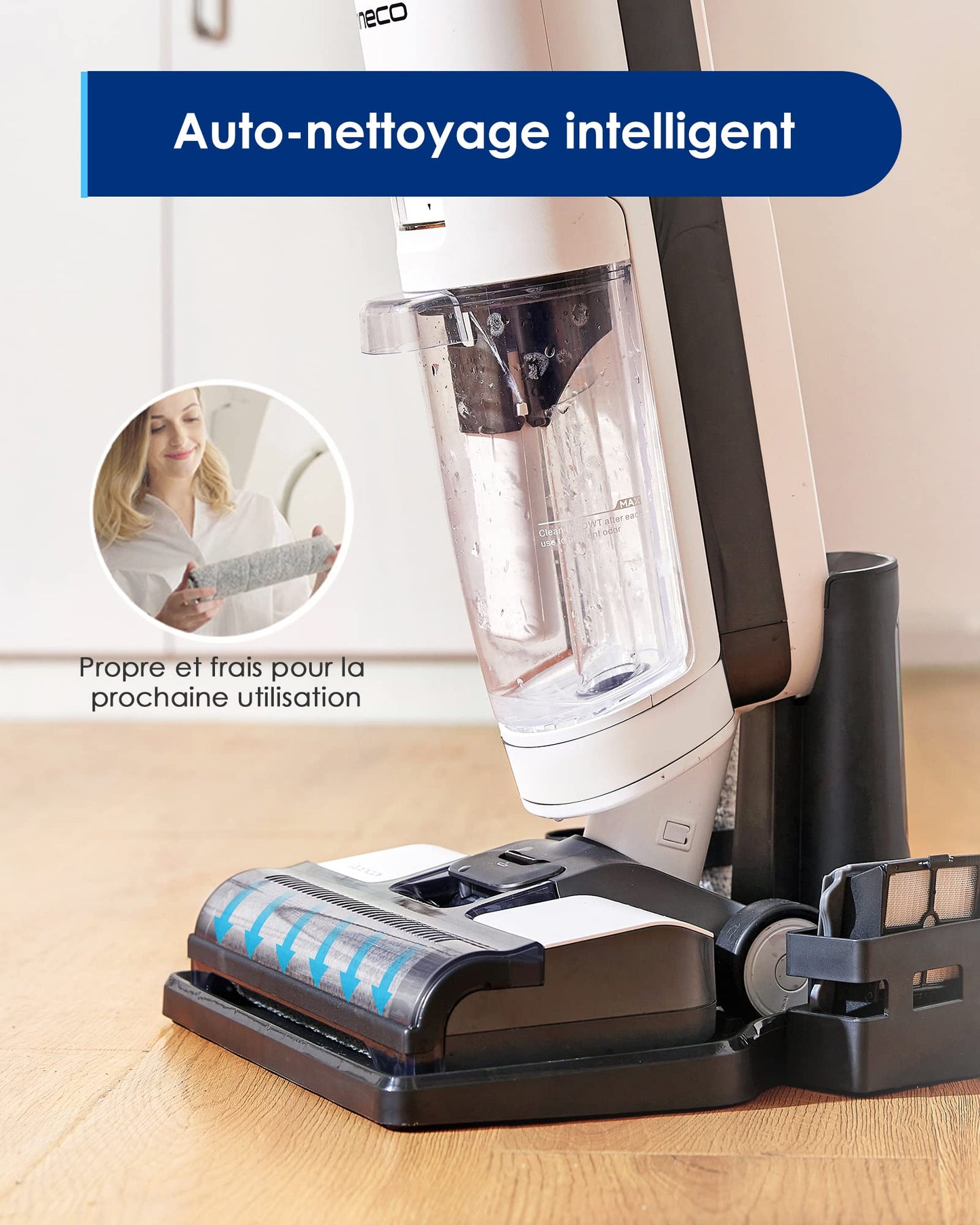 Tineco iFLOOR 5 – Aspirateur Sec & Humide Sans Fil 🏡✨