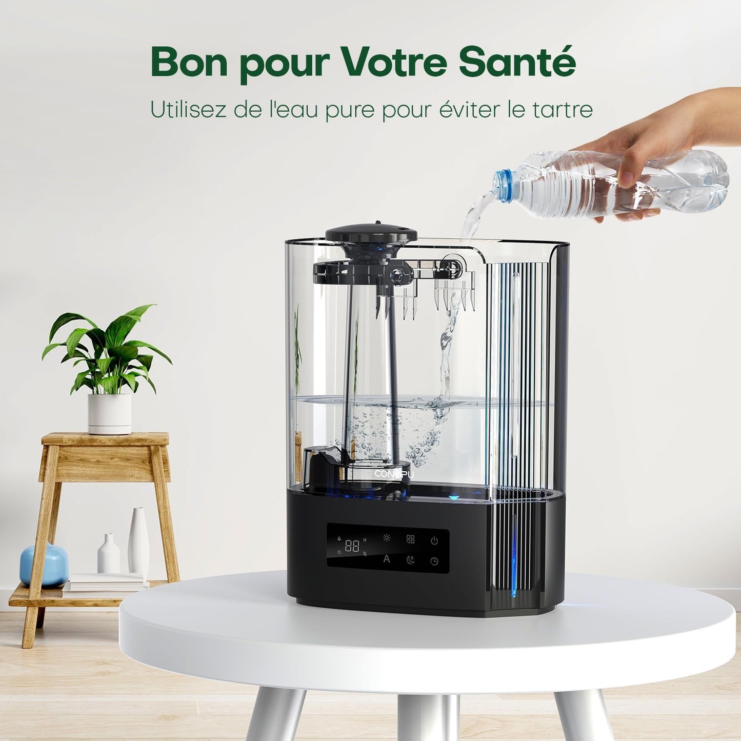 Humidificateur Ultrason 6L Silencieux – Confort et Air Purifié