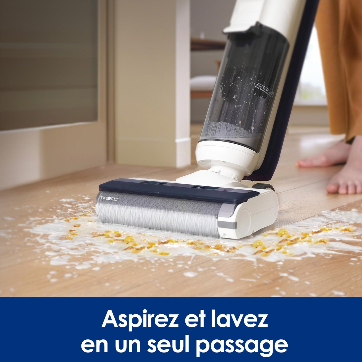 Tineco iFLOOR 5 – Aspirateur Sec & Humide Sans Fil 🏡✨