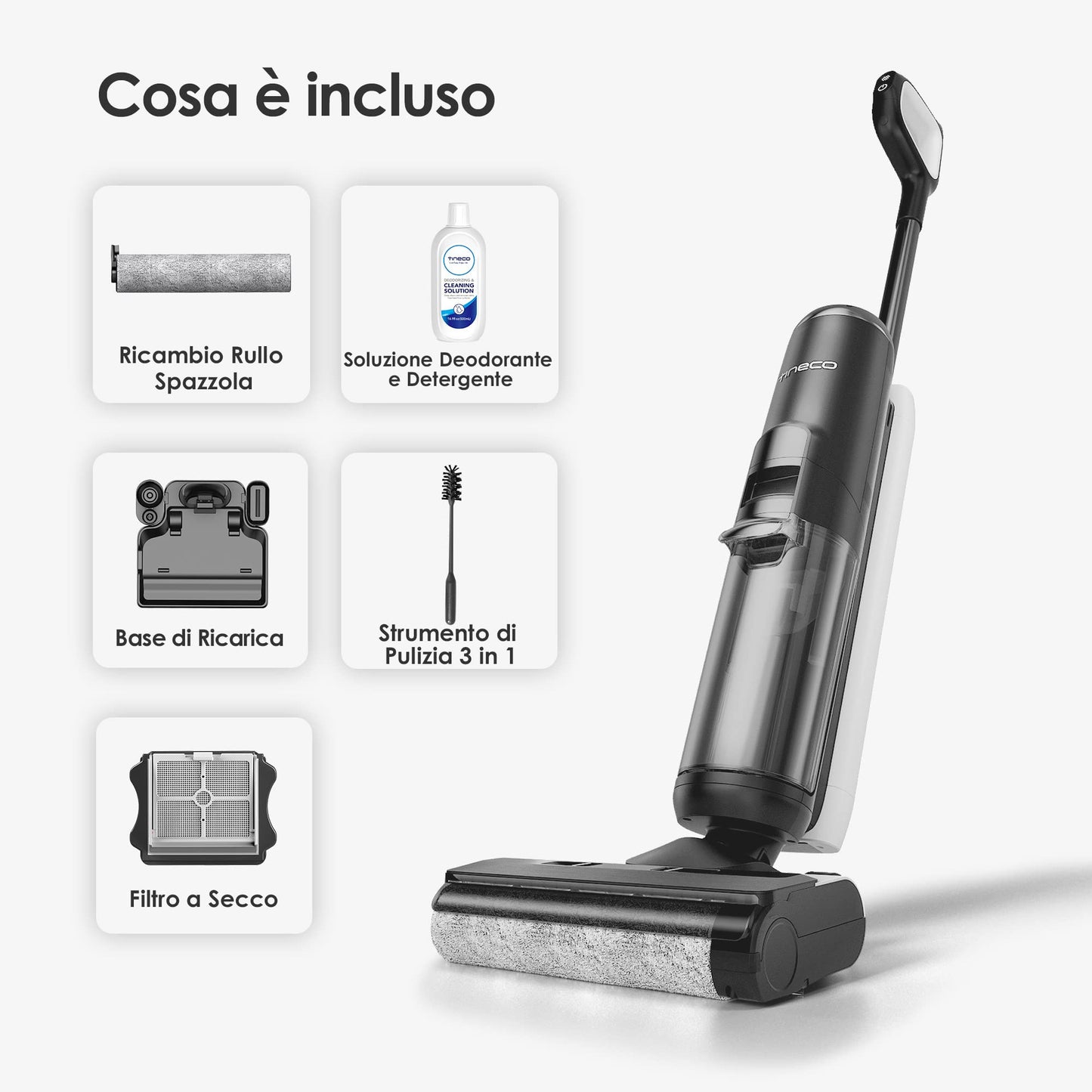 Tineco iFLOOR 5 – Aspirateur Sec & Humide Sans Fil 🏡✨