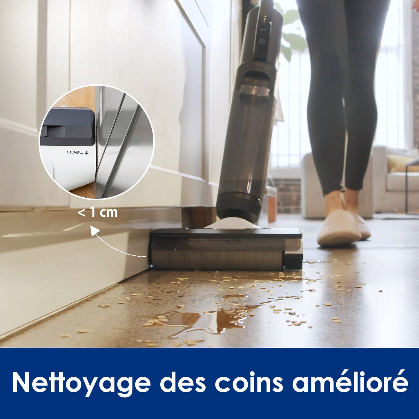 Tineco iFLOOR 5 – Aspirateur Sec & Humide Sans Fil 🏡✨