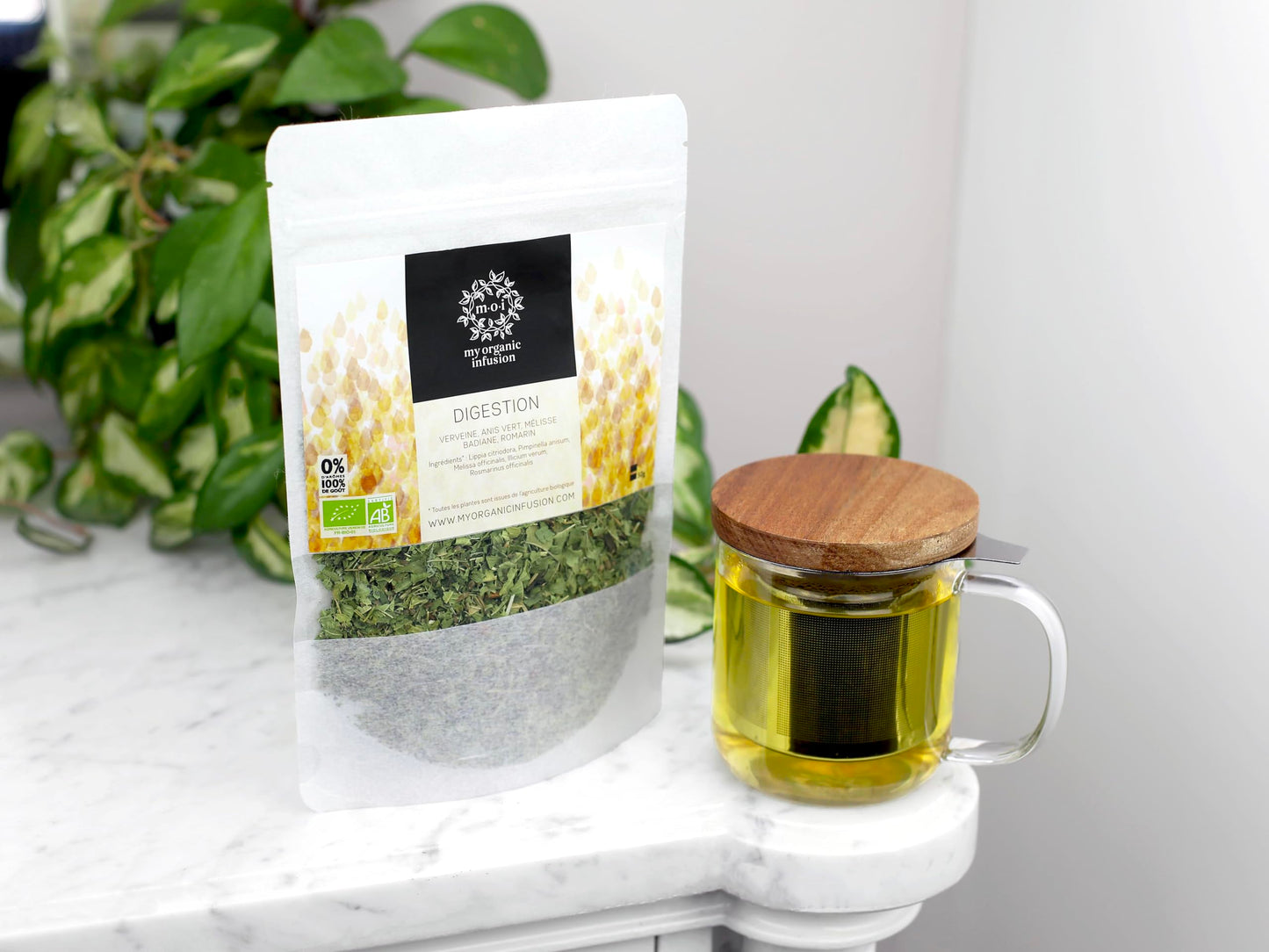 My Organic Infusion 50g | Infusion Bio Artisanale de Corrèze
