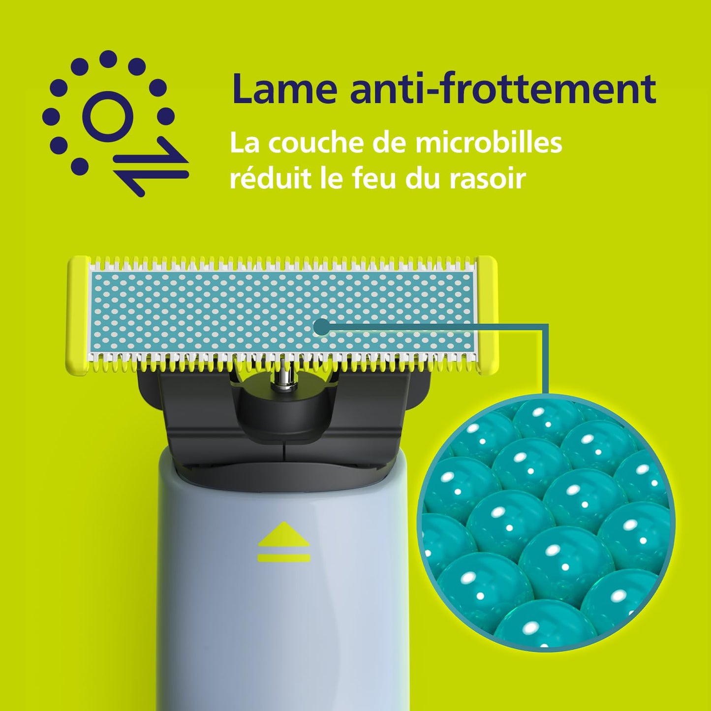 Philips OneBlade - Authentique tondeuse à barbe électrique