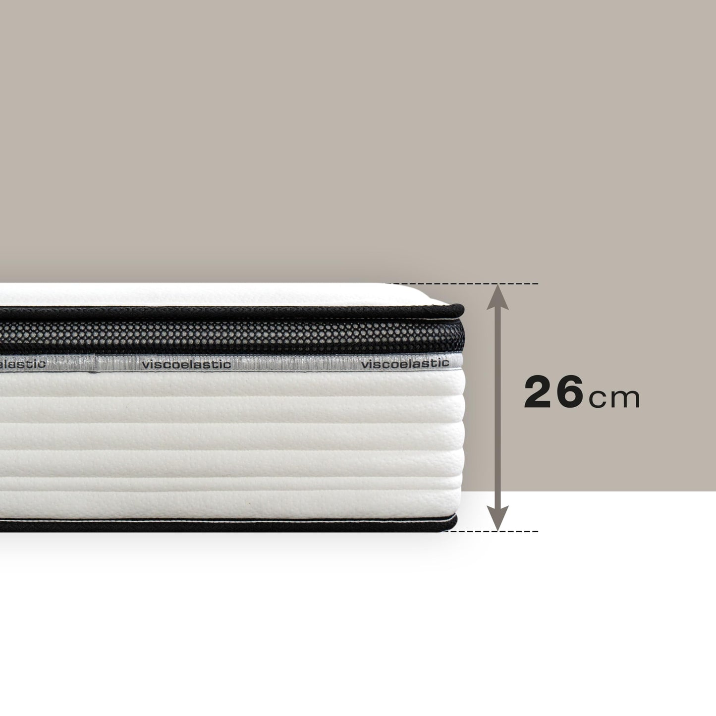 Matelas Bio Memory | Viscoélastique INNOGEL | Épaisseur 26 cm