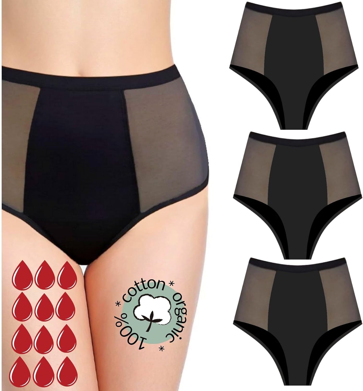 Culotte Menstruelle Absorbante | Protection Écologique et Confortable