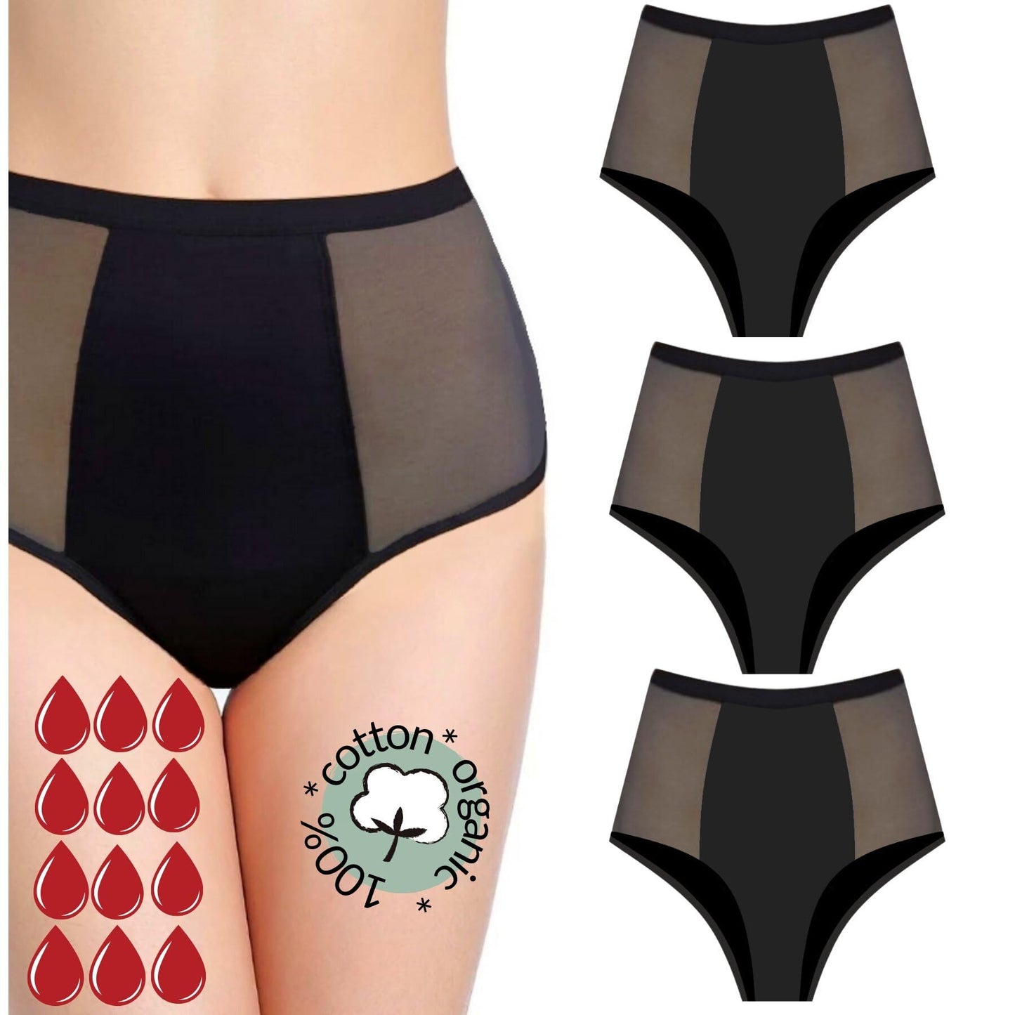 Culotte Menstruelle Absorbante | Protection Écologique et Confortable