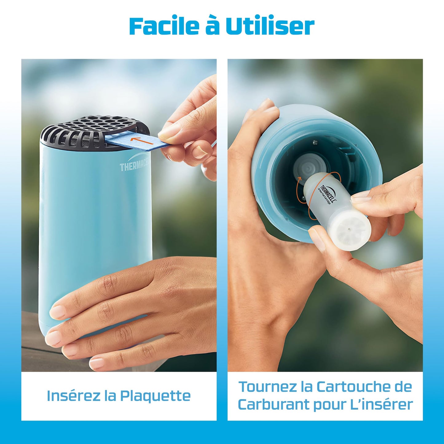 Thermacell - Recharge 48H Anti-Moustiques Patch- Effet Rapide, Inodore