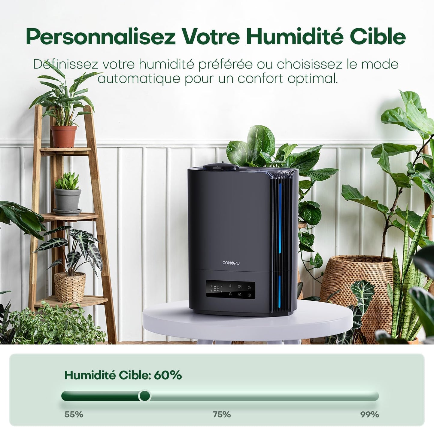 Humidificateur Ultrason 6L Silencieux – Confort et Air Purifié