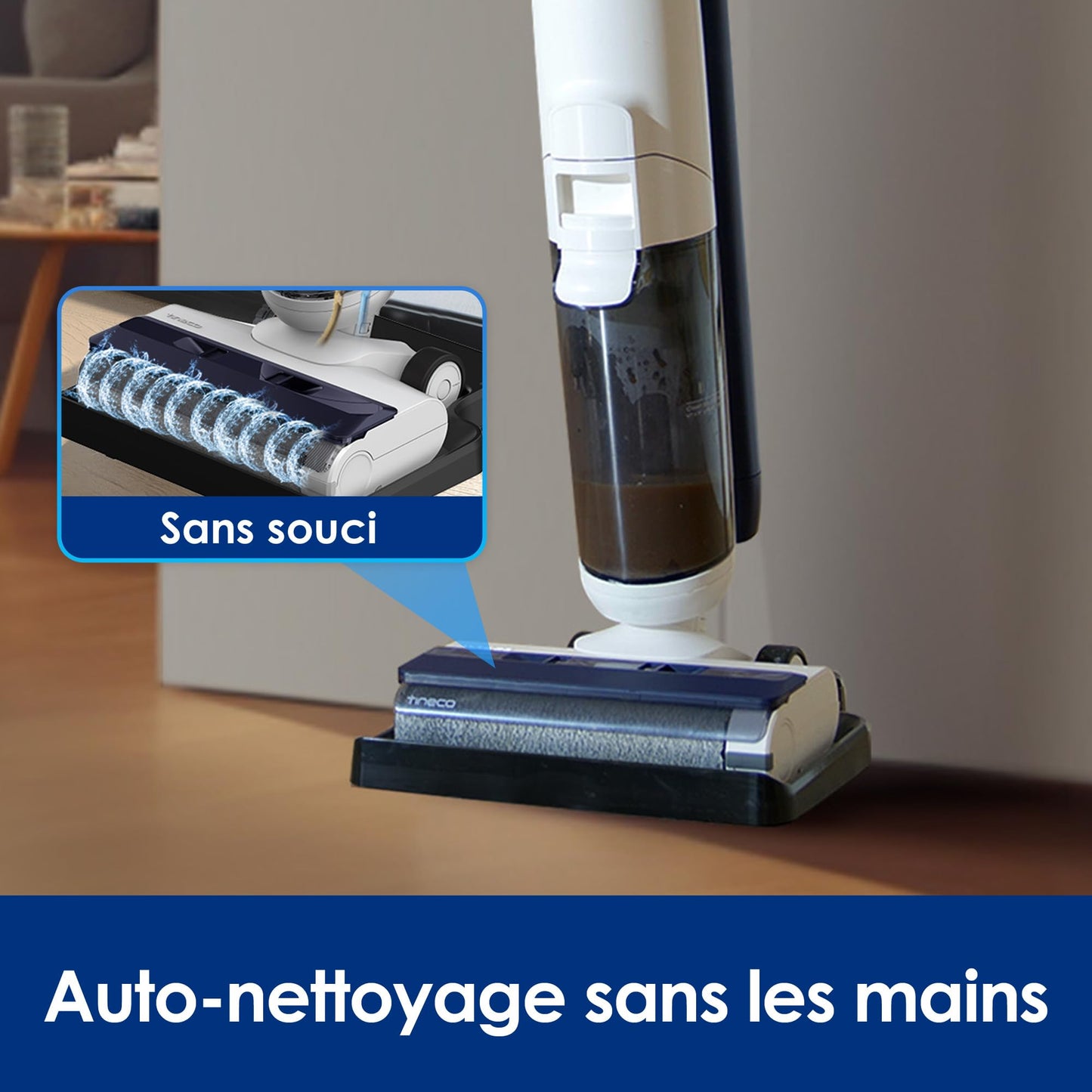 Tineco iFLOOR 5 – Aspirateur Sec & Humide Sans Fil 🏡✨