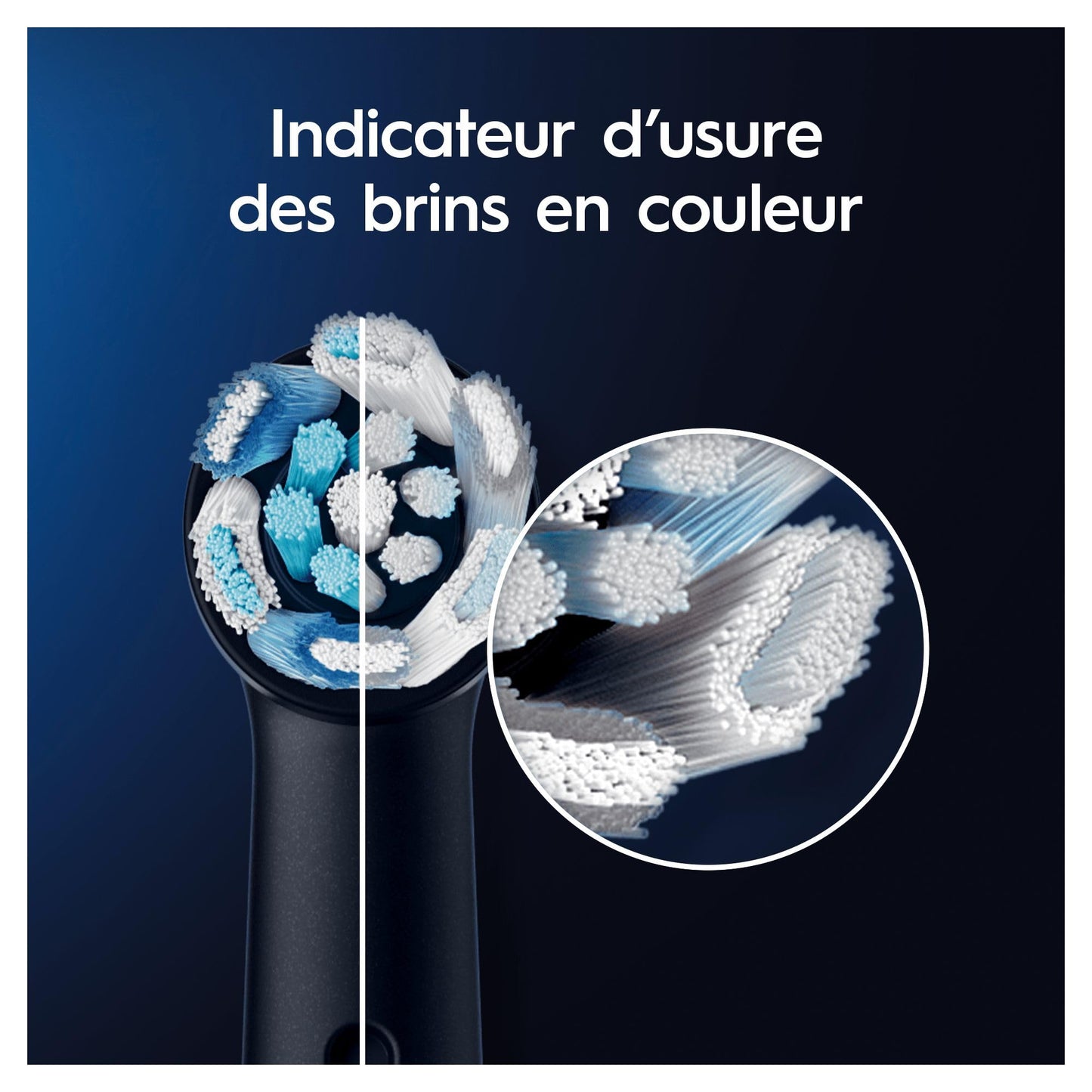 Oral-B iO Ultimate Clean Brossettes Noires | Lot de 8