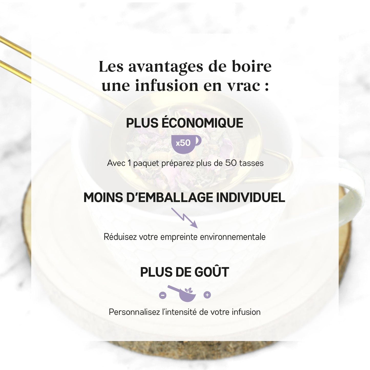My Organic Infusion 50g | Infusion Bio Artisanale de Corrèze