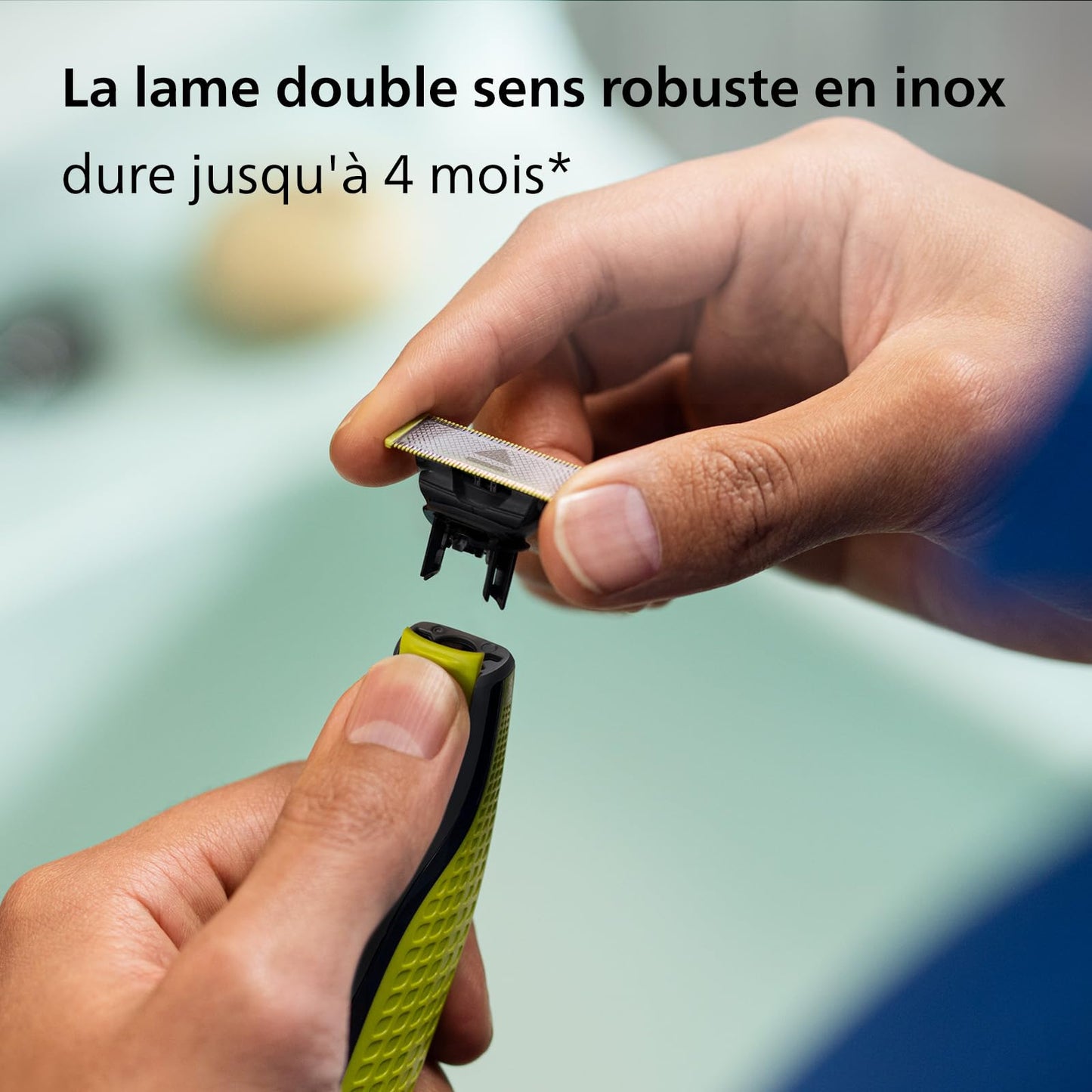 Philips OneBlade - Authentique tondeuse à barbe électrique