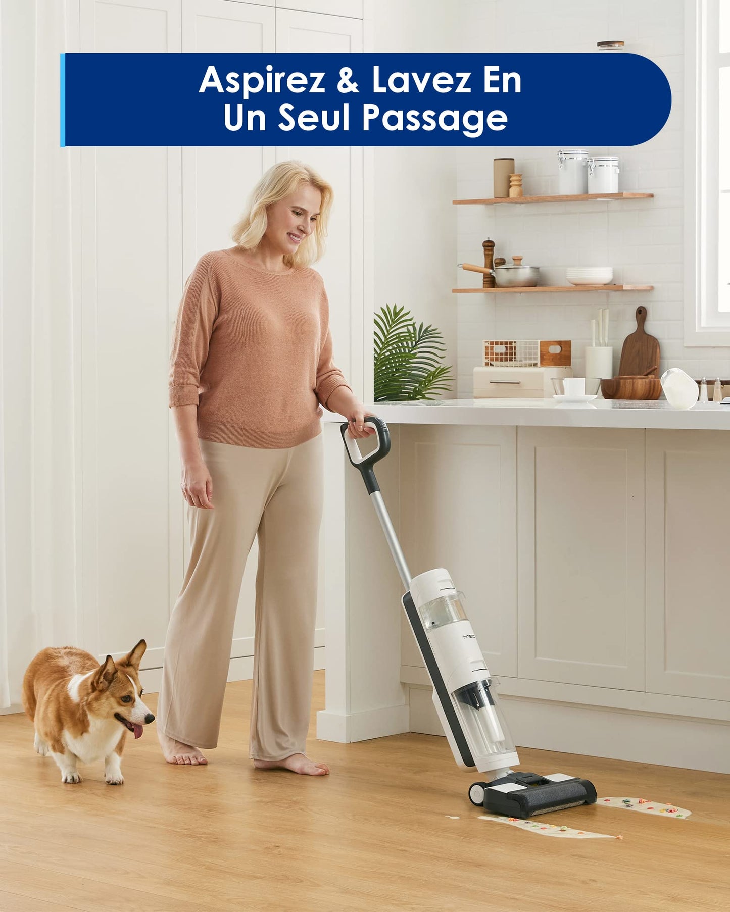 Tineco iFLOOR 5 – Aspirateur Sec & Humide Sans Fil 🏡✨