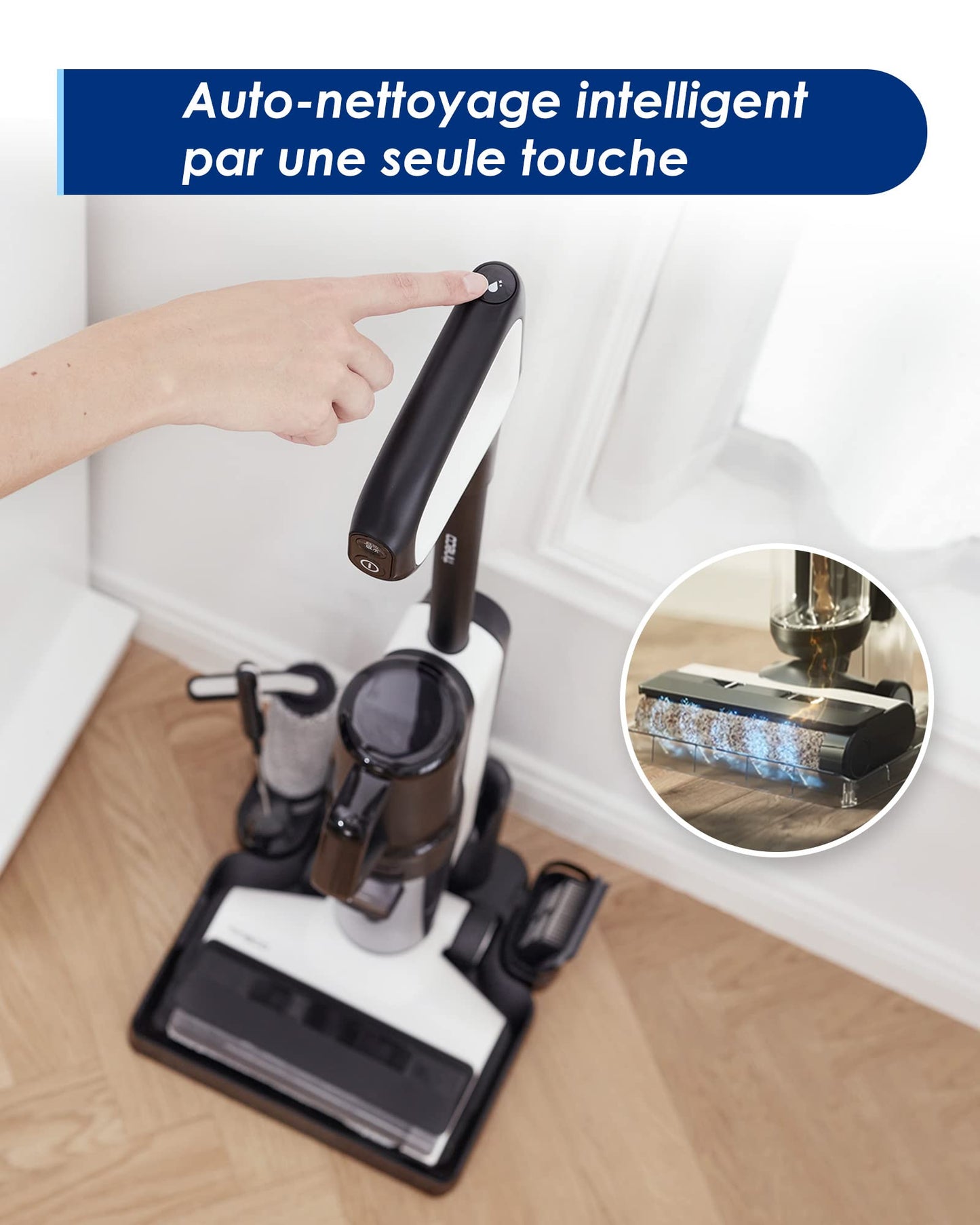 Tineco iFLOOR 5 – Aspirateur Sec & Humide Sans Fil 🏡✨