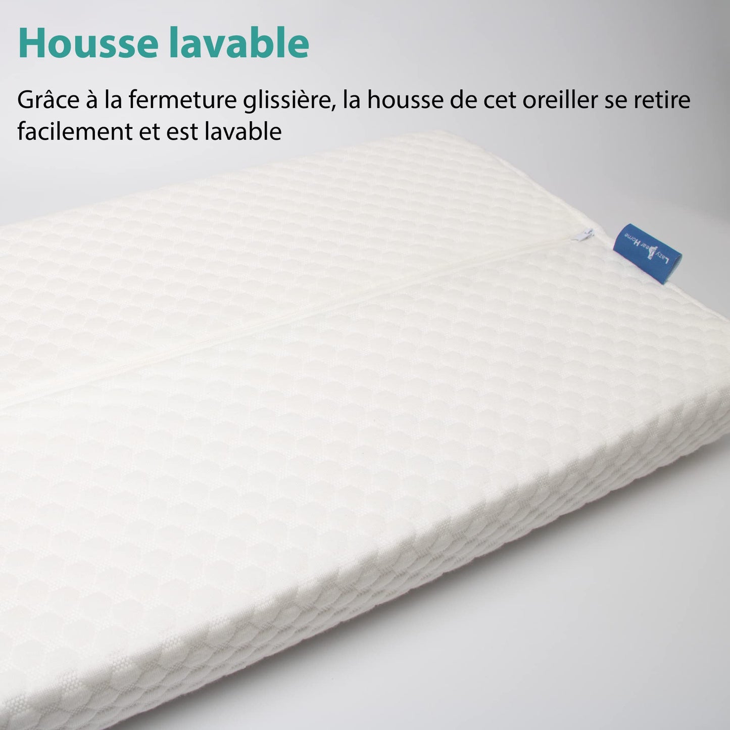 Lazy Bear Home – Oreiller Mémoire de Forme Ergonomique