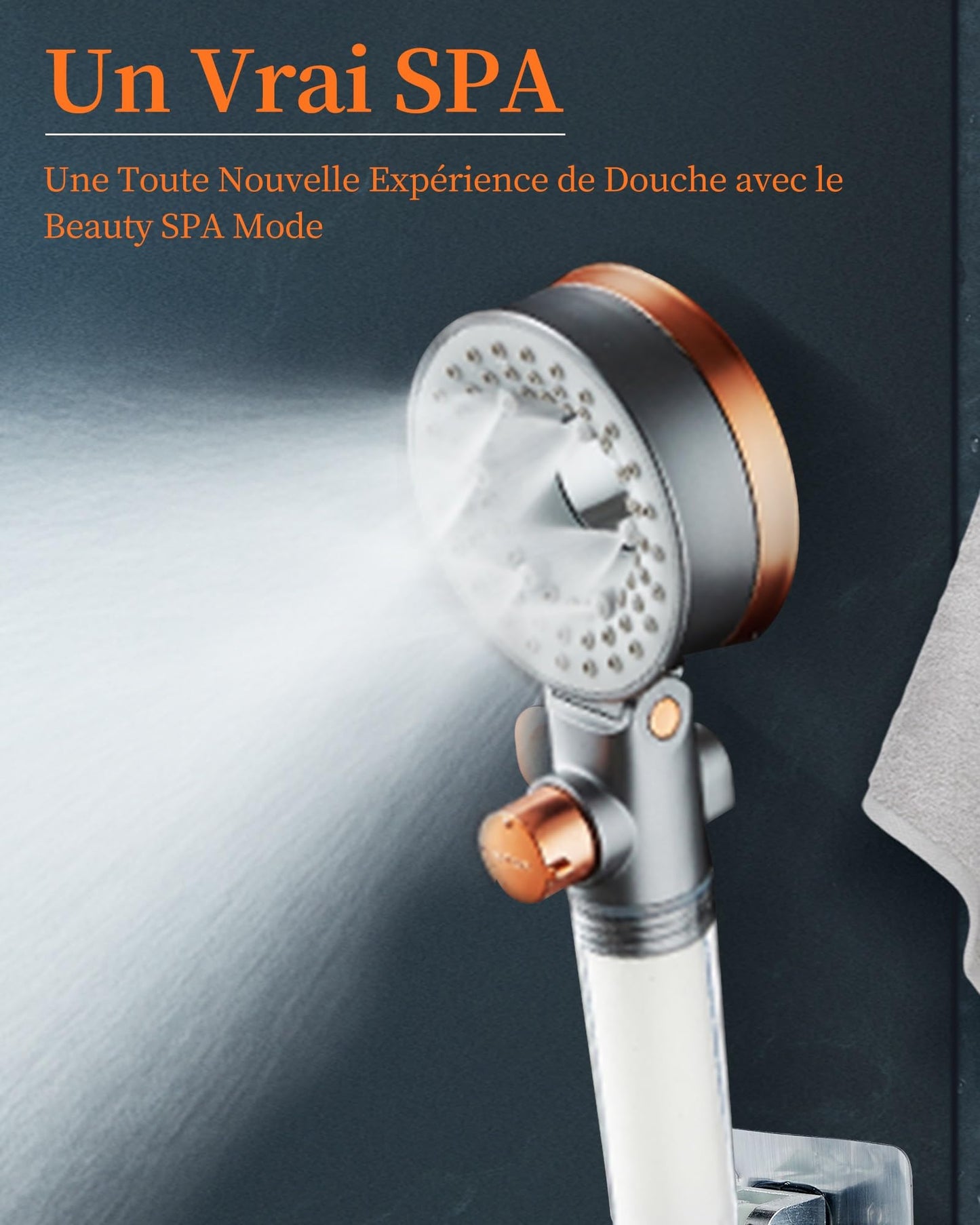 Pommeau de Douche Filtrante – Douchez-vous Sans Calcaire ni Impuretés