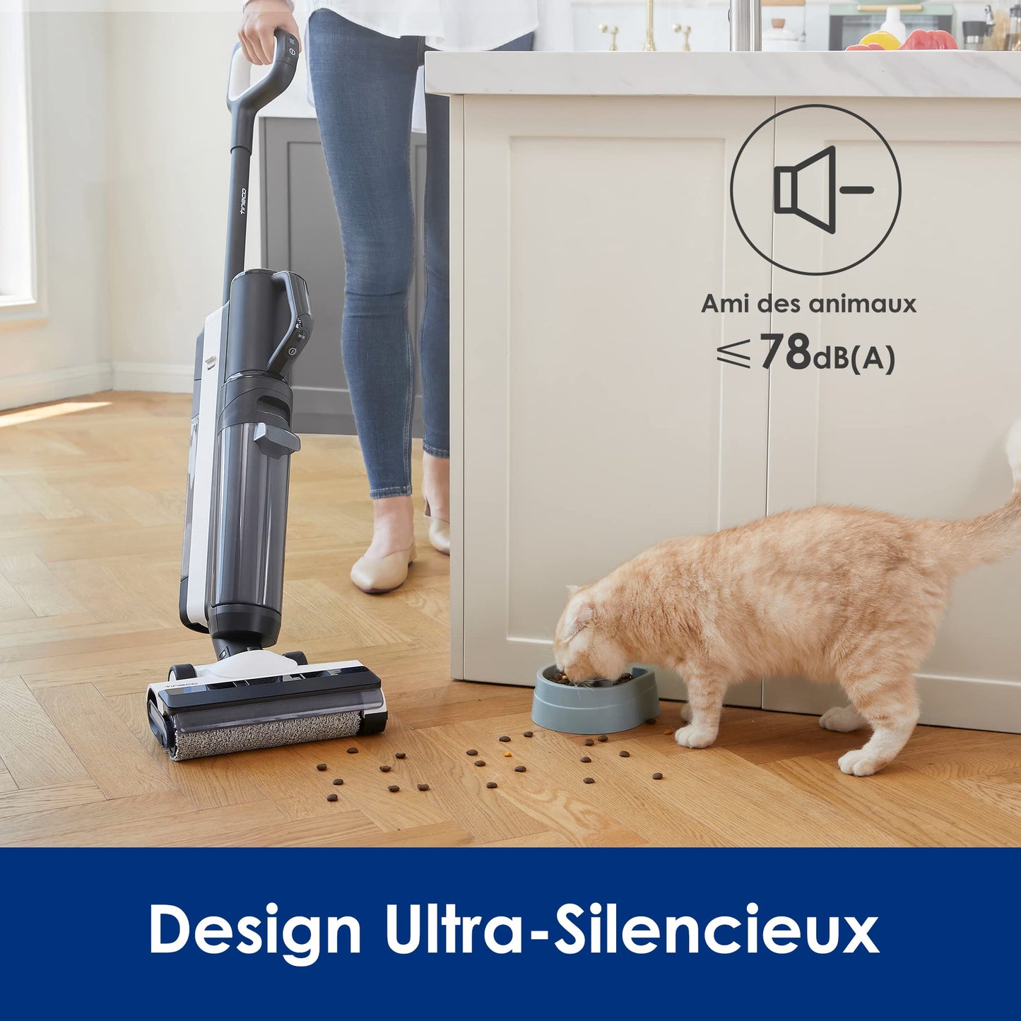 Tineco iFLOOR 5 – Aspirateur Sec & Humide Sans Fil 🏡✨