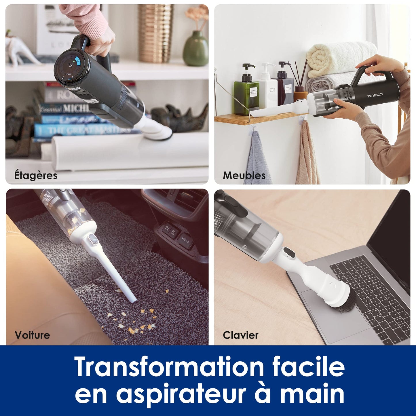 Tineco iFLOOR 5 – Aspirateur Sec & Humide Sans Fil 🏡✨