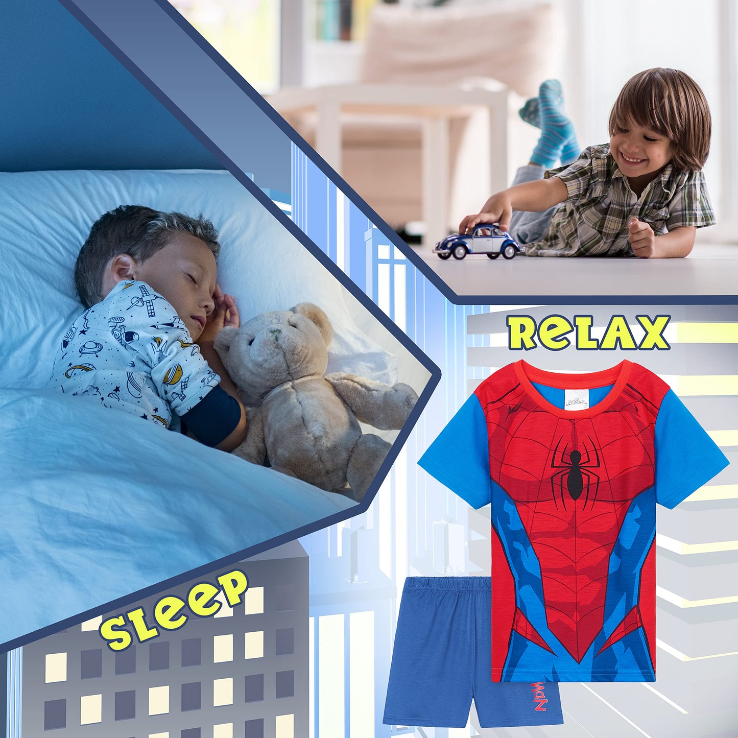 Marvel Pyjama| Ensemble Court Avengers, Confort