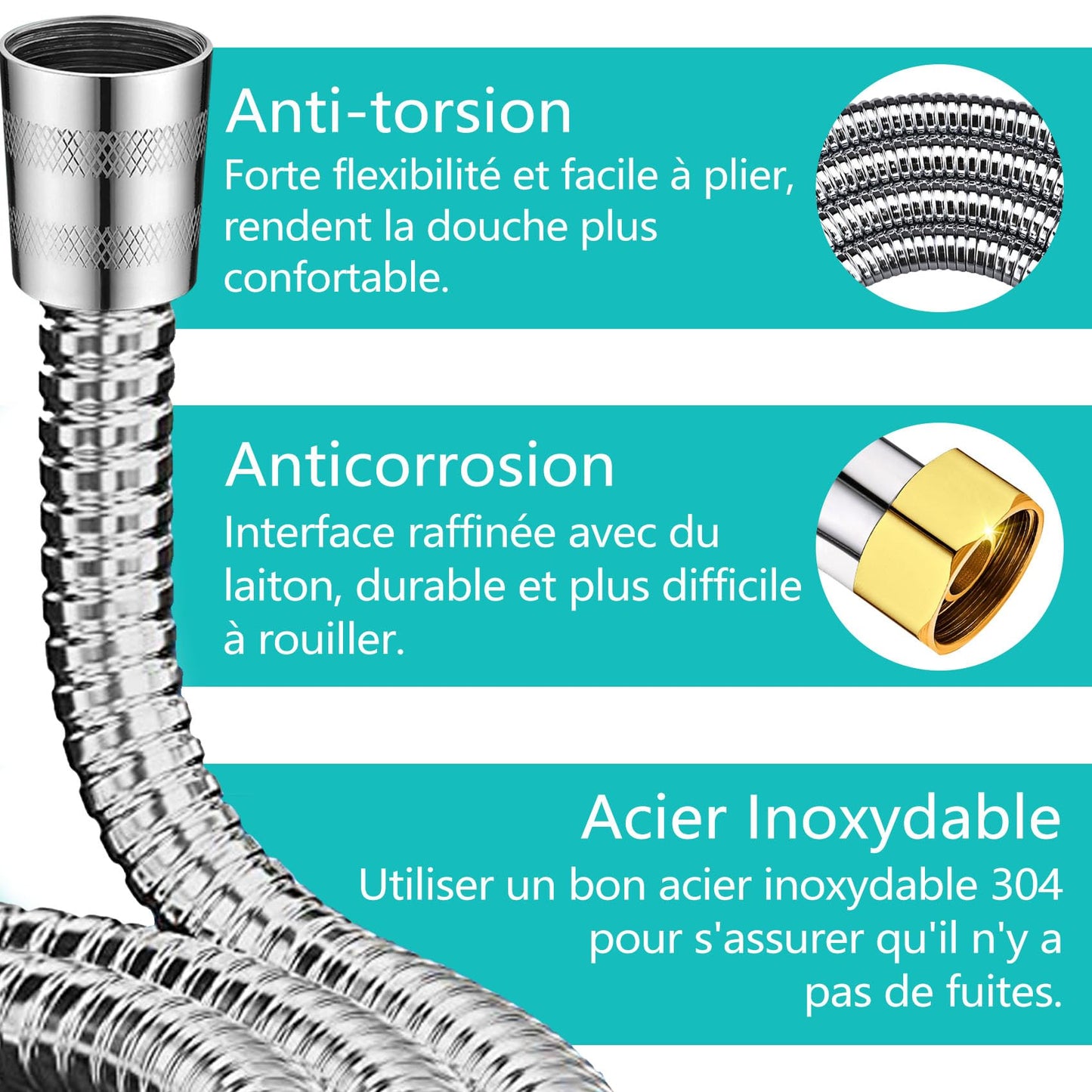 Pommeau de Douche Filtrante – Douchez-vous Sans Calcaire ni Impuretés