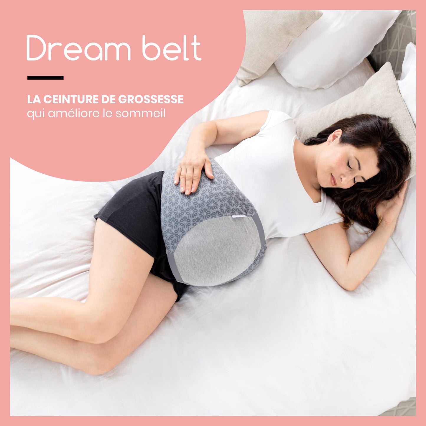 Ceinture pour le Confort du Sommeil de la Femme Enceinte