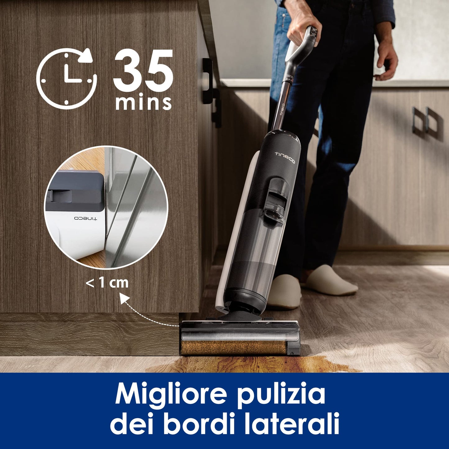 Tineco iFLOOR 5 – Aspirateur Sec & Humide Sans Fil 🏡✨
