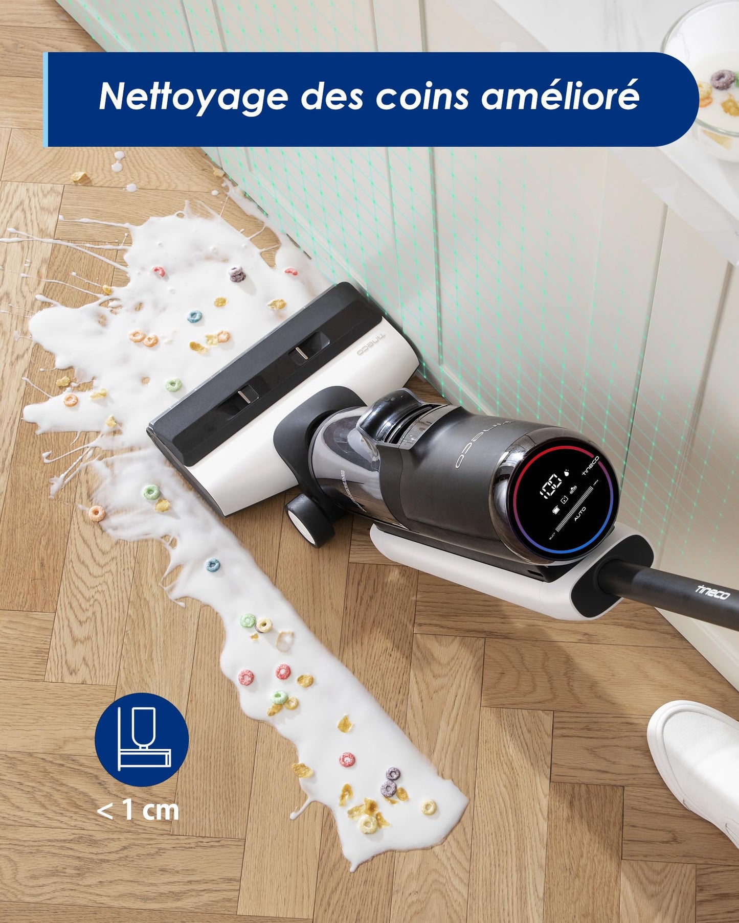 Tineco iFLOOR 5 – Aspirateur Sec & Humide Sans Fil 🏡✨