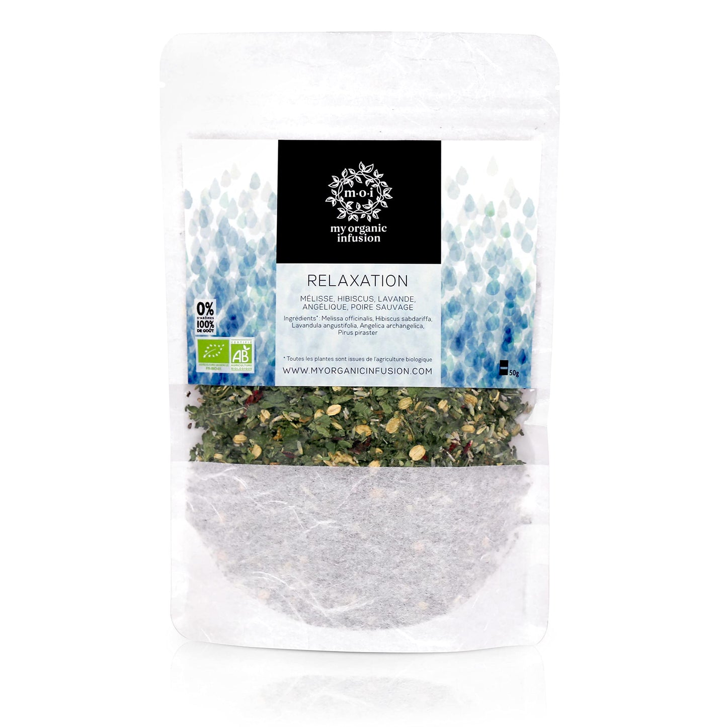 My Organic Infusion 50g | Infusion Bio Artisanale de Corrèze