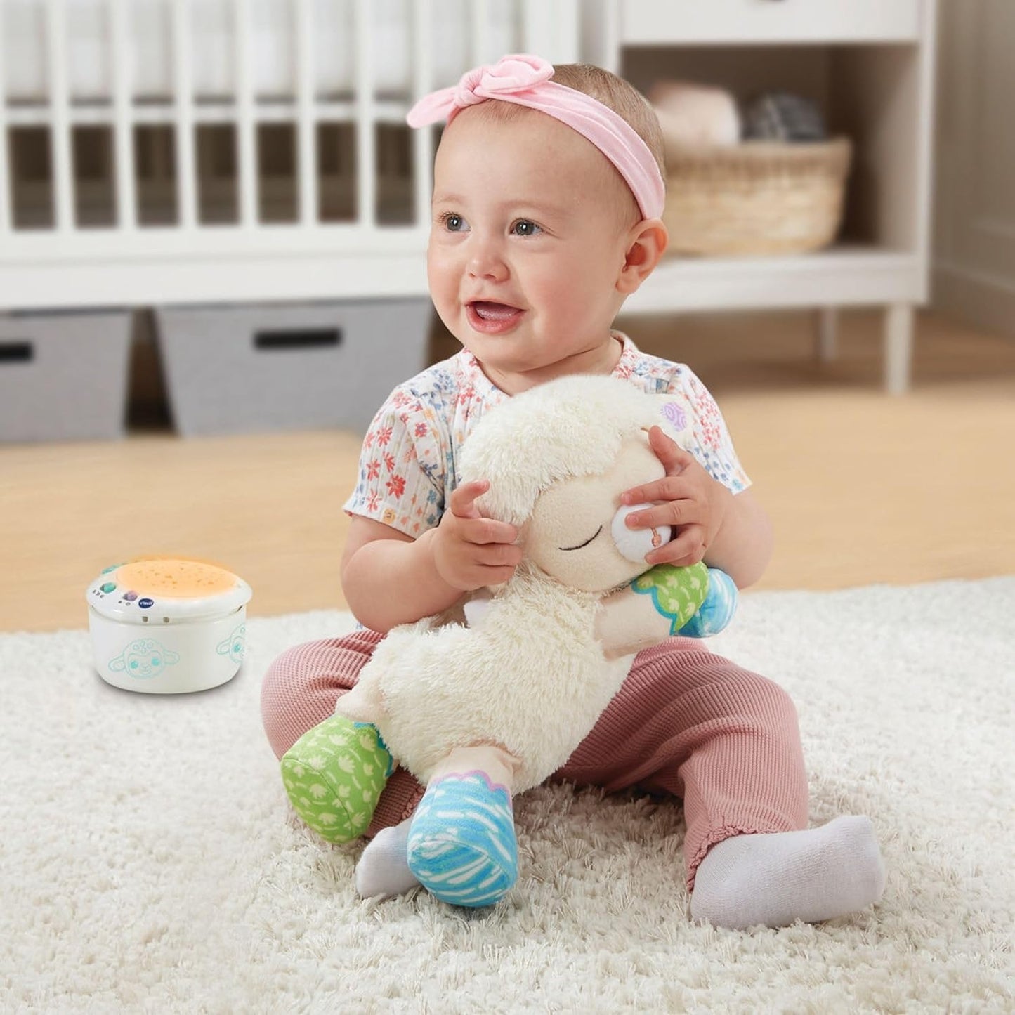 VTech - Lumi Mouton Nuit Étoilée 3 en 1 | Veilleuse & Peluche Bébé 🌙✨